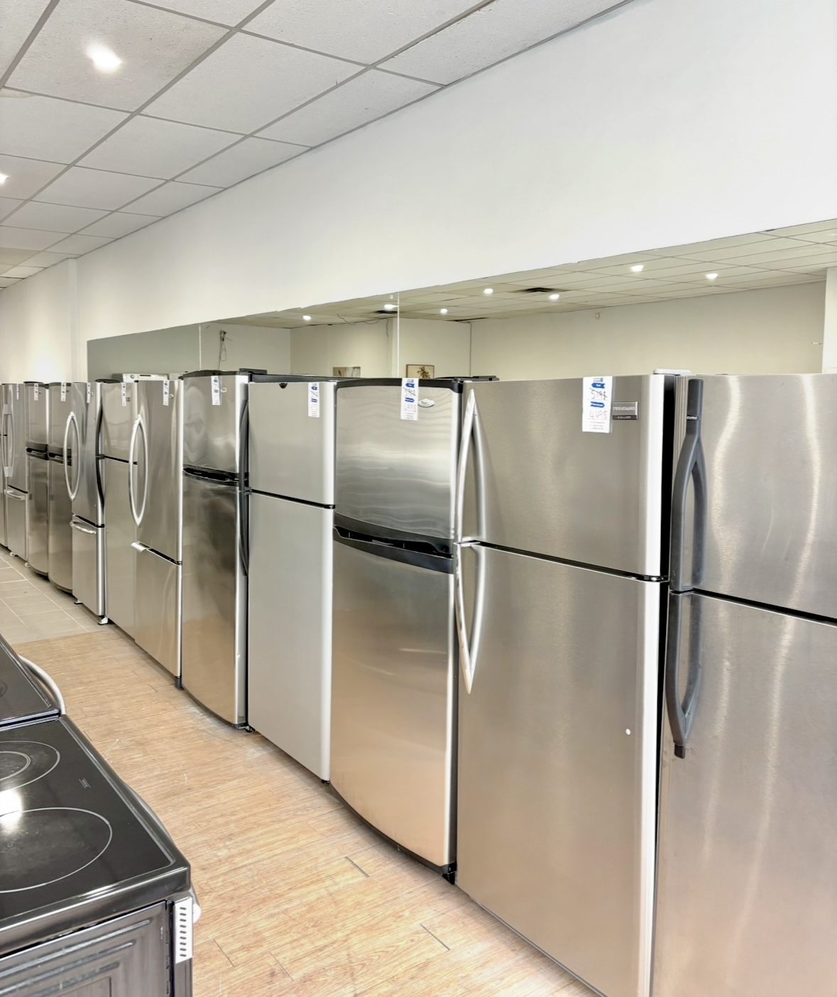 Réfrigérateurs en acier inoxydable ÉlectroXpress